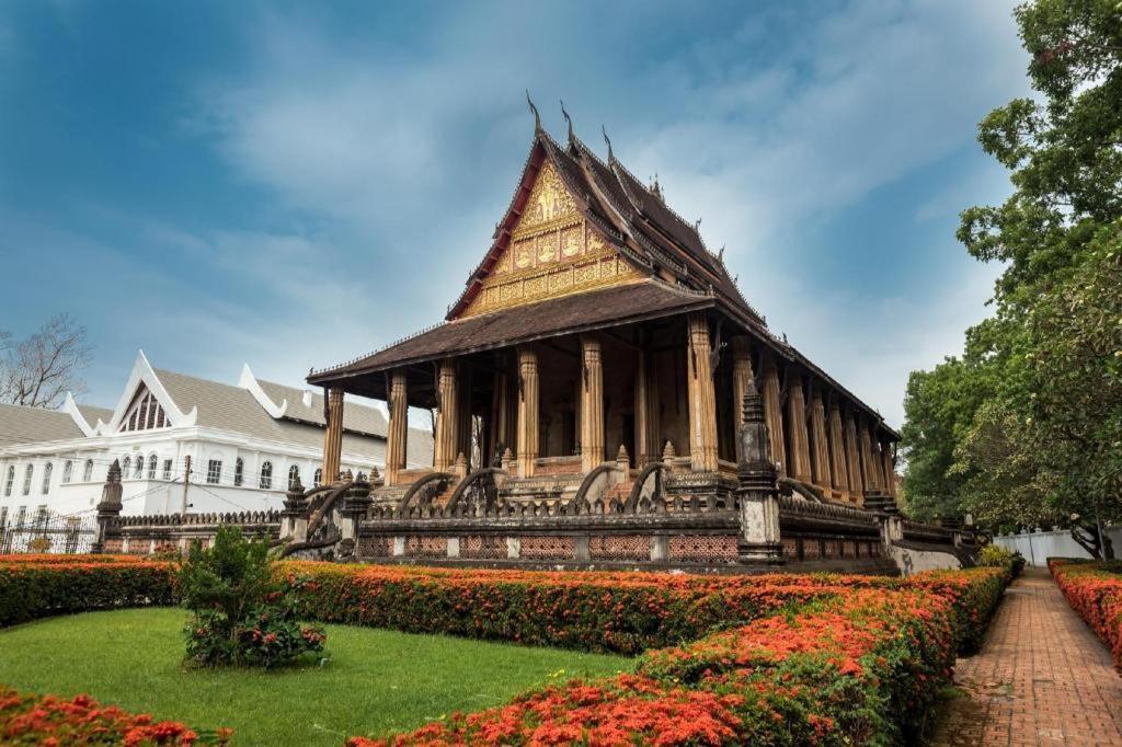 Mekong Sunshine Hotel Vientiane Exterior foto
